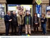 Grupo de autoridades, directivos y conductores